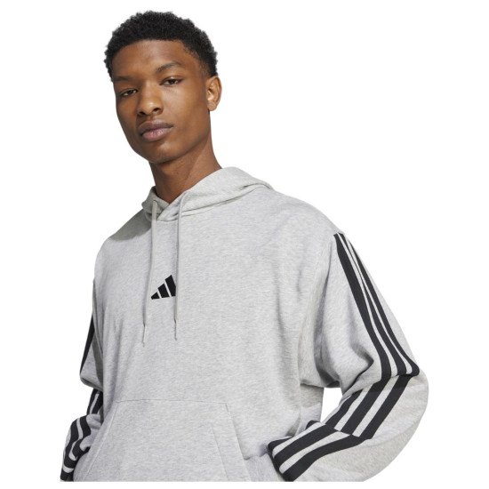 Adidas Ανδρικό φούτερ Essentials 3-S French Terry Hoodie Adidas Ανδρικό φούτερ Essentials 3-S French Terry Hoodie